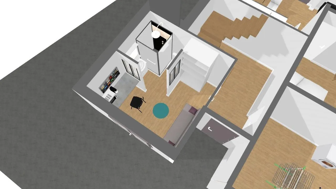 Belle chambre privée, cosy, wifi, Netflix, idéalement placée Saint-Brieuc